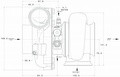 Garrett G25 660 A/R 0,92 Wastegate (Reverse Rotation)