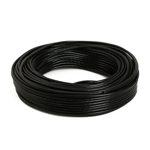 Silikonslange Armerad Svart 1'' (25mm)