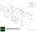 PMC Adaptersett Mercedes-Benz M156 - Jaguar Diesel ZF 8HP70