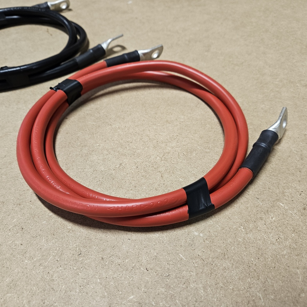 Bygg din egen batterikabel 35mm2 svart