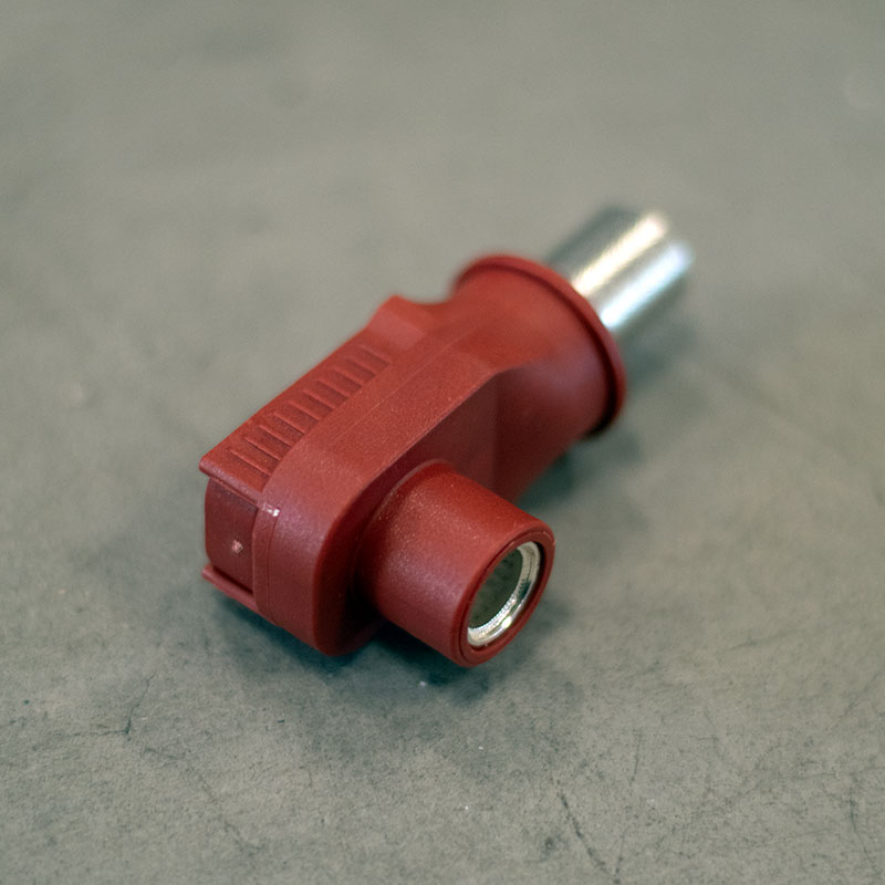 8,0mm Hurtigkobling Batterikabel Rød