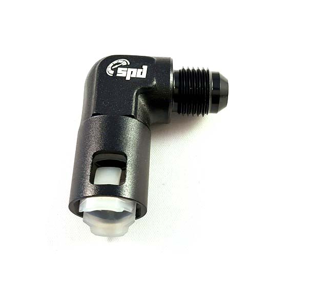 AN8 - 3/8 "90° hurtigkobling hunn
