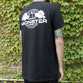 T-Shirt, Adult Large, Black, 'Monster'
