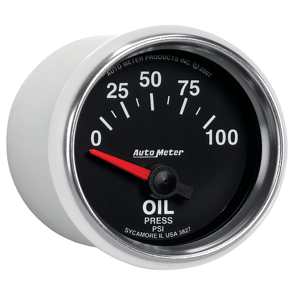 2-1/16" Oljetrykk, 0-100 Psi, Gs
