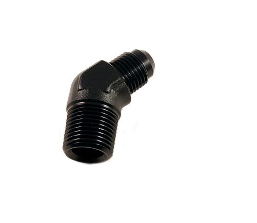 AN4 - 1/4 "NPT smidd 45°