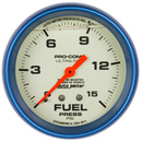 2-5/8" Drivstoff Trykk, 0-15 Psi, Liquid Filled, Ultra-Nite