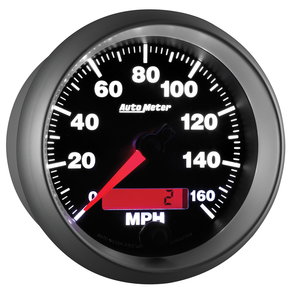 3-3/8" Hastighetsmåler, 0-160 Mph, Elite