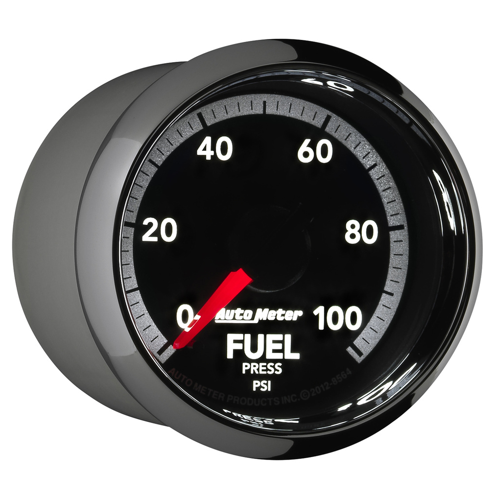 2-1/16" Drivstoff Trykk, 0-100 Psi, Gen 4 Dodge Factory Match