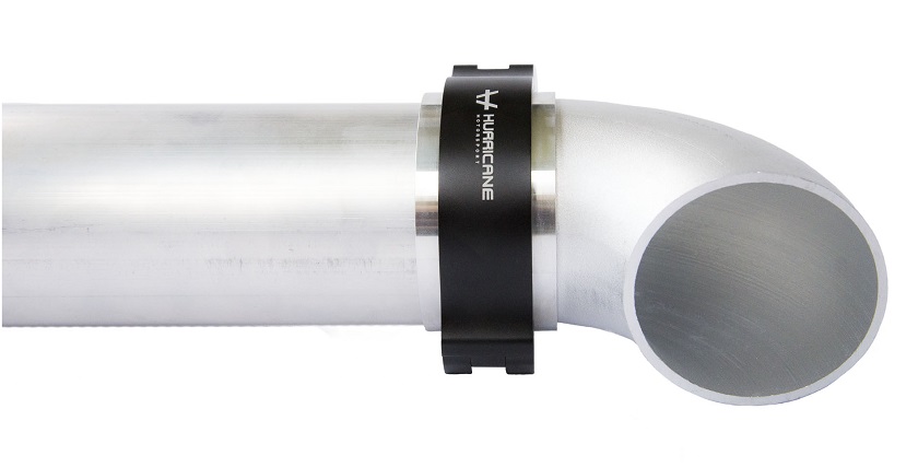 V-bånd aluminium 2,5"