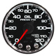 2-1/16" Oljetrykk, 0-120 Psi, Spek-Pro, Black/Chrome