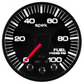 2-1/16" Drivstoff Trykk, 0-100 Psi, Spek-Pro, Black/Black, Ecu