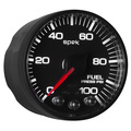 2-1/16" Drivstoff Trykk, 0-100 Psi, Spek-Pro, Black/Black, Ecu