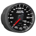 2-1/16" Water Trykk, 0-35 Psi, Spek-Pro, Black/Black, Ecu