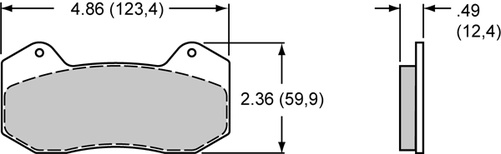 Carbotech XP10 till Wilwood Dynapro (6712)