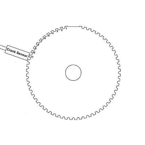 Triggerhjul 138mm / 83mm (60-2)