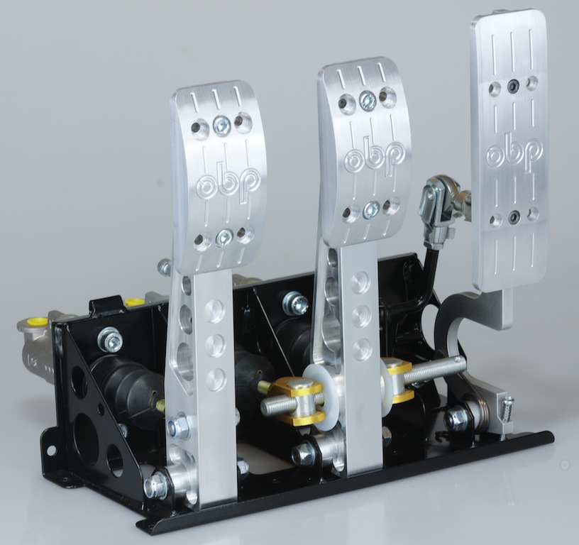OBP Gulvmontert pedalstativ 3 pedaler PRO-Race V2